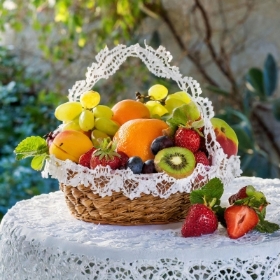 Florist Choice Fruit Basket